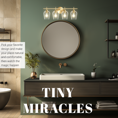 Aurelia 4-Light Bathroom Vanity Light Fixture