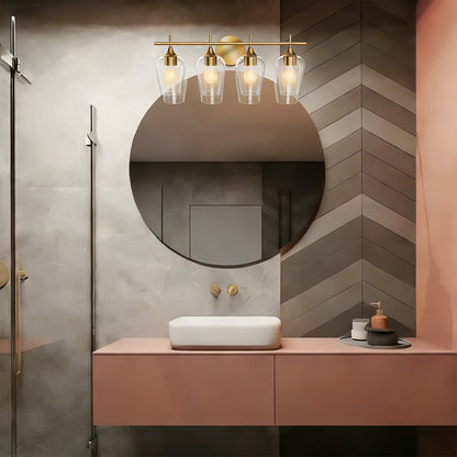 Aurelia 4-Light Bathroom Vanity Light Fixture