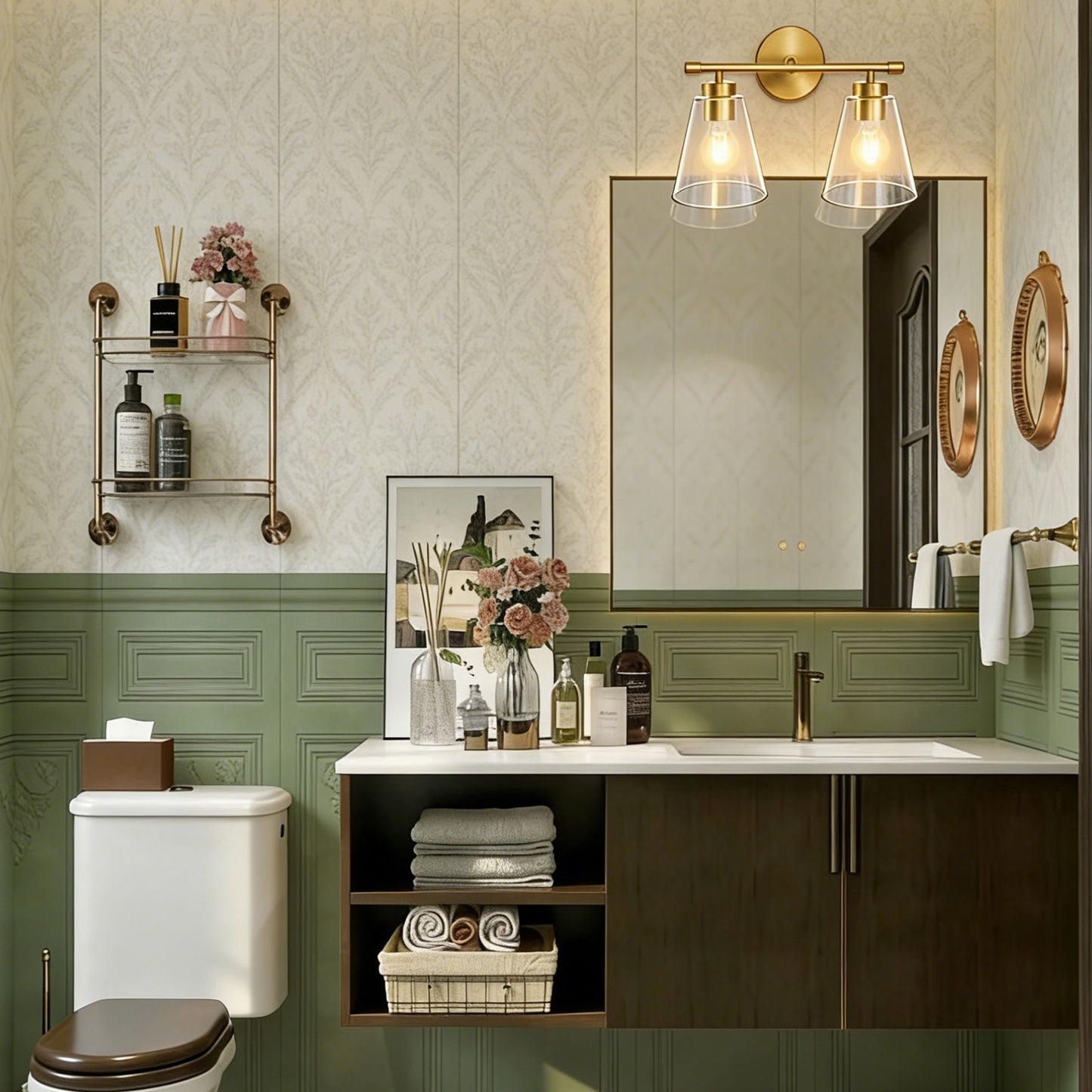 Aurelia 2-Light Vanity Light Fixture