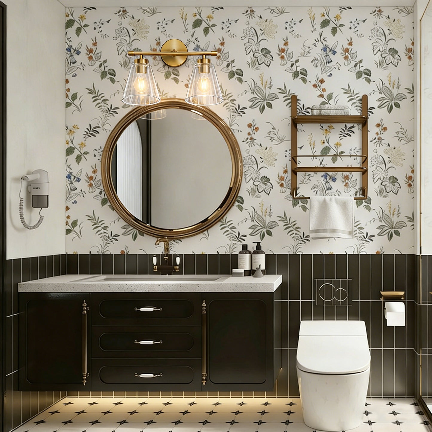 Aurelia 2-Light Vanity Light Fixture