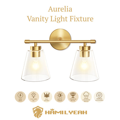 Aurelia 2-Light Vanity Light Fixture