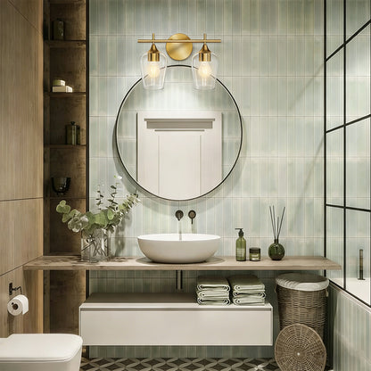 Aurelux 2 Light Vanity Light Fixture