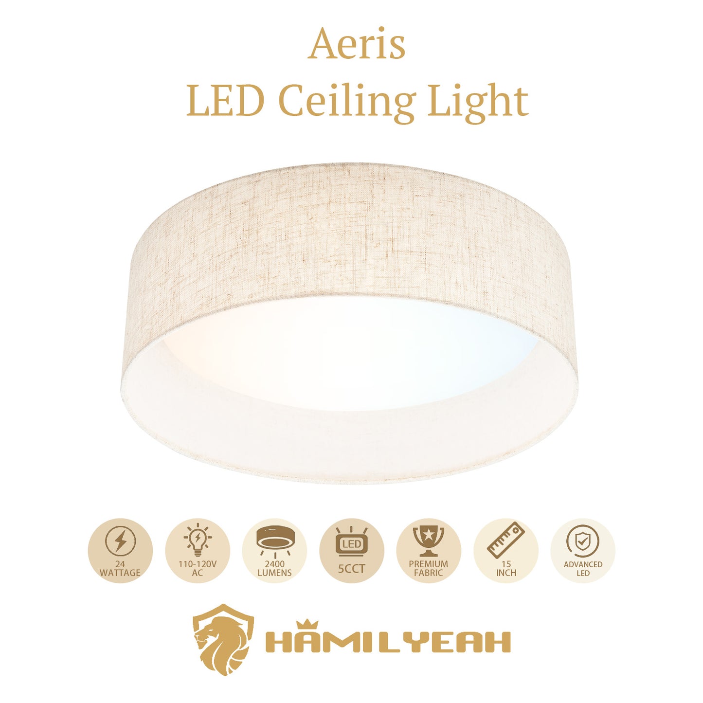 Aeris LED Flush Mount Ceiling Light