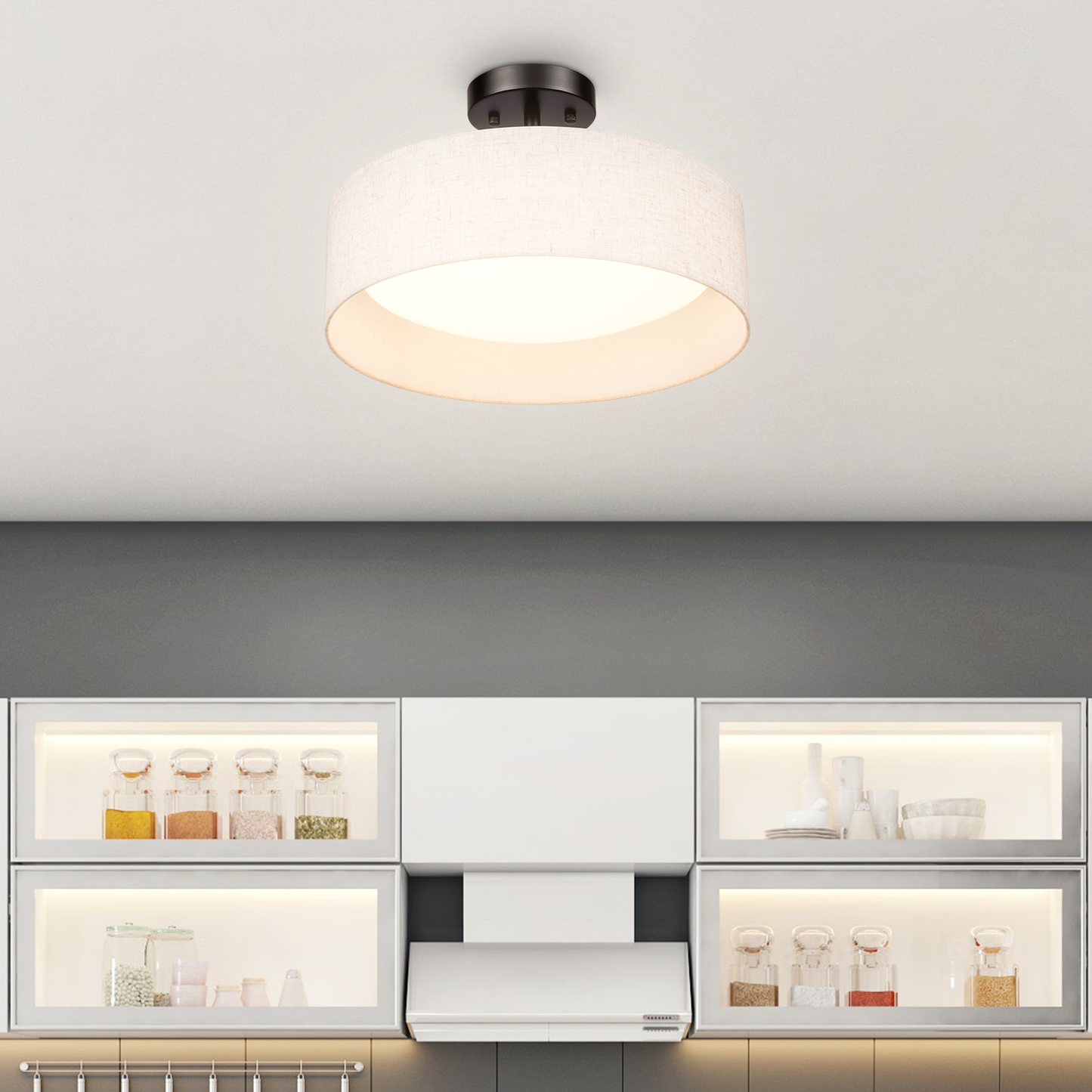 Aeris 15 inch 24W LED Flush Mount Ceiling Light