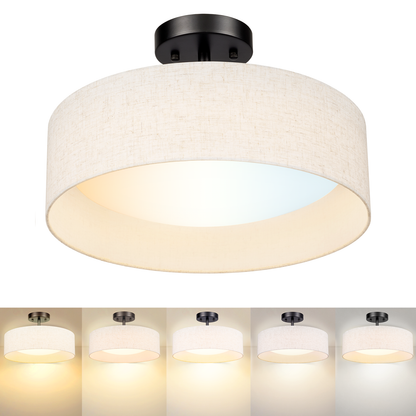 Aeris 15 inch 24W LED Flush Mount Ceiling Light