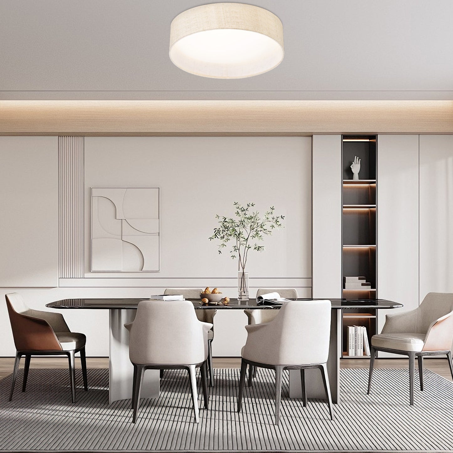 Aeris 12 inch Flush Mount 5CCT