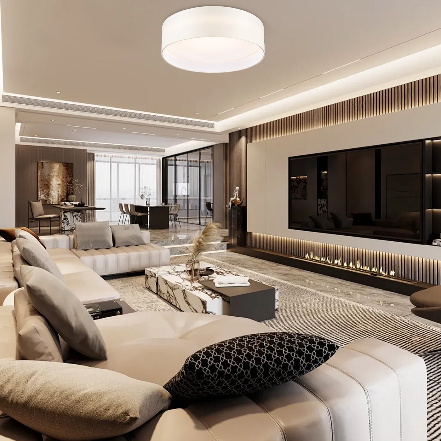 Aeris 12" LED Ceiling Light Flush Mount