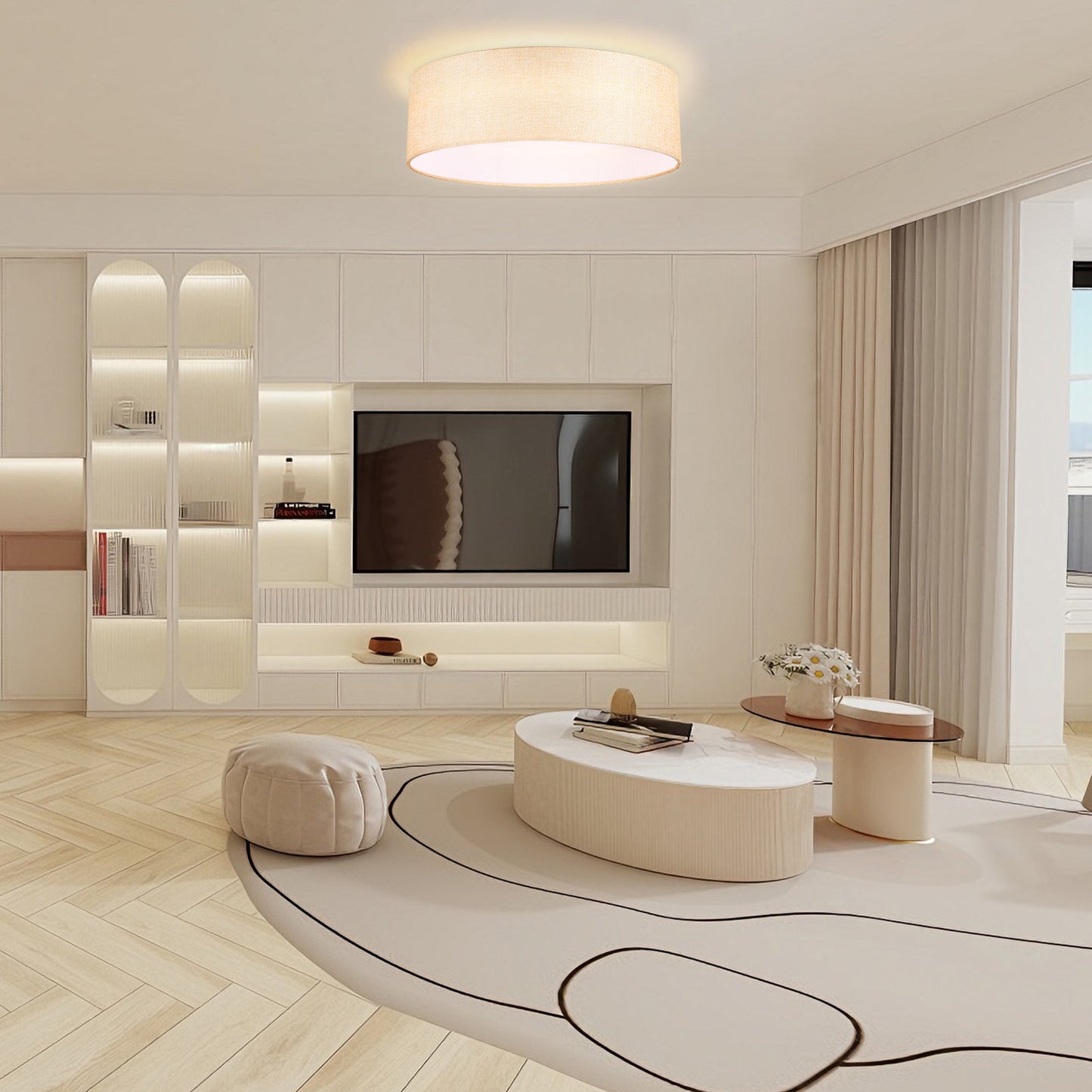 Aeris 12inch LED Flush Mount Ceiling Light