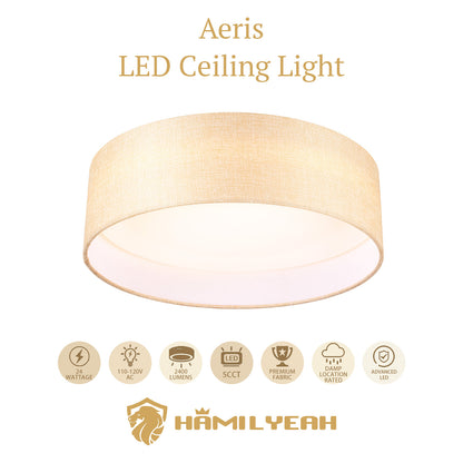 Aeris 12inch LED Flush Mount Ceiling Light