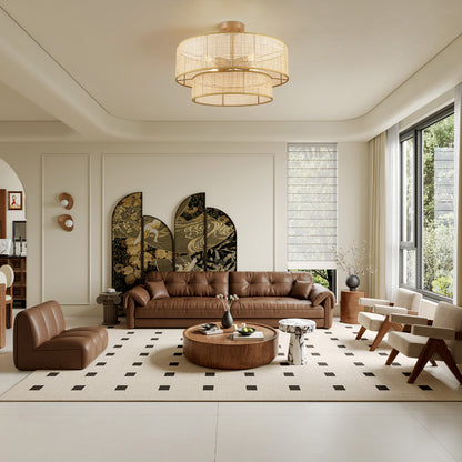 Loofcraft 20 inch Two Tier Ceiling Light Fixture