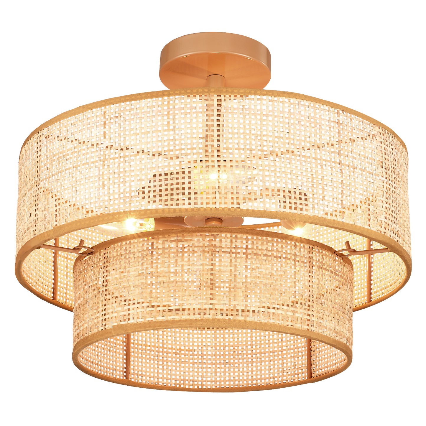 Loofcraft 16 inch Two Tier Ceiling Light Fixture