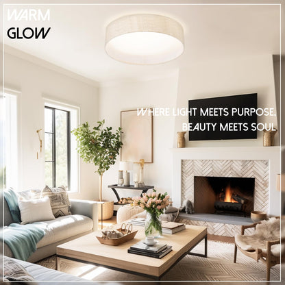 Aeris 12 inch Flush Mount 5CCT