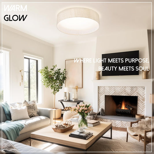 Aeris 12 inch Flush Mount 5CCT